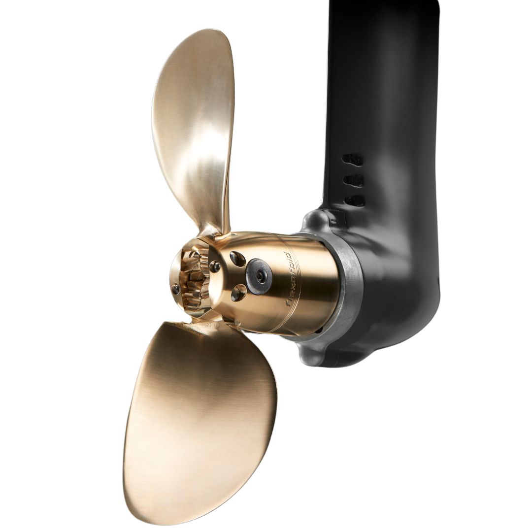 Tecnoseal Zinc Propeller Nut f/Flex-O-Fold 2-Blade Closed Propellers, 3-Blade Propellers  4-Blade Up to 23